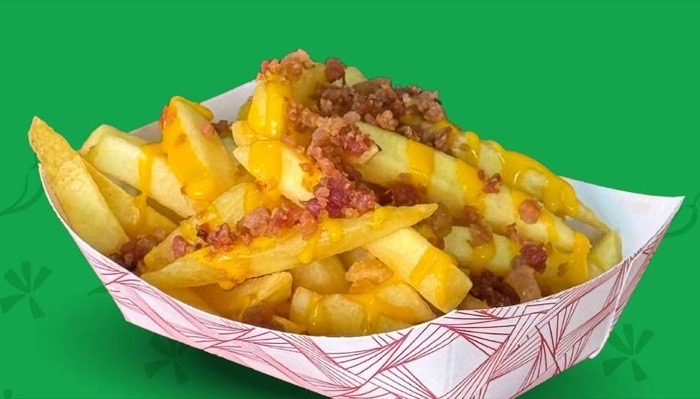 Papa Queso con Tocino